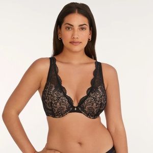 Thirdlove 24/7™ Lace Contour Plunge Bra 32F 32DDD